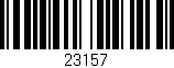 Código de barras (EAN, GTIN, SKU, ISBN): '23157'