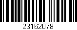 Código de barras (EAN, GTIN, SKU, ISBN): '23162078'