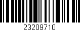 Código de barras (EAN, GTIN, SKU, ISBN): '23209710'