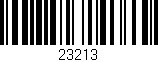 Código de barras (EAN, GTIN, SKU, ISBN): '23213'