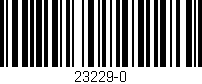 Código de barras (EAN, GTIN, SKU, ISBN): '23229-0'