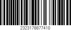 Código de barras (EAN, GTIN, SKU, ISBN): '2323178877410'