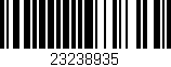 Código de barras (EAN, GTIN, SKU, ISBN): '23238935'