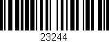 Código de barras (EAN, GTIN, SKU, ISBN): '23244'
