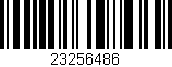 Código de barras (EAN, GTIN, SKU, ISBN): '23256486'