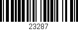 Código de barras (EAN, GTIN, SKU, ISBN): '23287'
