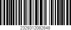 Código de barras (EAN, GTIN, SKU, ISBN): '2329312082848'