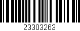 Código de barras (EAN, GTIN, SKU, ISBN): '23303263'