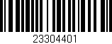 Código de barras (EAN, GTIN, SKU, ISBN): '23304401'