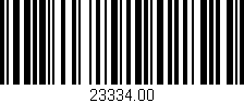 Código de barras (EAN, GTIN, SKU, ISBN): '23334.00'