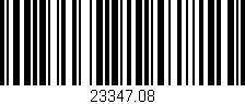 Código de barras (EAN, GTIN, SKU, ISBN): '23347.08'
