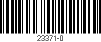 Código de barras (EAN, GTIN, SKU, ISBN): '23371-0'