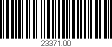 Código de barras (EAN, GTIN, SKU, ISBN): '23371.00'