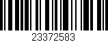 Código de barras (EAN, GTIN, SKU, ISBN): '23372583'