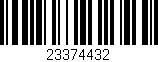Código de barras (EAN, GTIN, SKU, ISBN): '23374432'