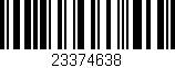 Código de barras (EAN, GTIN, SKU, ISBN): '23374638'