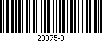 Código de barras (EAN, GTIN, SKU, ISBN): '23375-0'