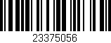 Código de barras (EAN, GTIN, SKU, ISBN): '23375056'