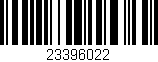 Código de barras (EAN, GTIN, SKU, ISBN): '23396022'