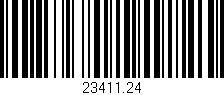 Código de barras (EAN, GTIN, SKU, ISBN): '23411.24'