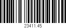 Código de barras (EAN, GTIN, SKU, ISBN): '23411.45'