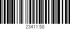 Código de barras (EAN, GTIN, SKU, ISBN): '23411.50'