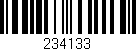 Código de barras (EAN, GTIN, SKU, ISBN): '234133'