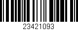 Código de barras (EAN, GTIN, SKU, ISBN): '23421093'
