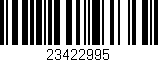 Código de barras (EAN, GTIN, SKU, ISBN): '23422995'