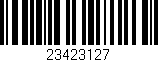 Código de barras (EAN, GTIN, SKU, ISBN): '23423127'