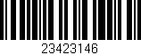 Código de barras (EAN, GTIN, SKU, ISBN): '23423146'