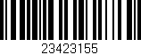 Código de barras (EAN, GTIN, SKU, ISBN): '23423155'