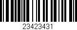 Código de barras (EAN, GTIN, SKU, ISBN): '23423431'
