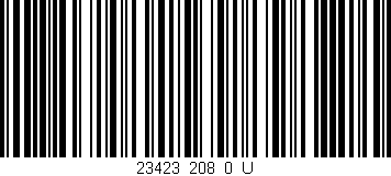 Código de barras (EAN, GTIN, SKU, ISBN): '23423_208_0_U'
