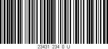 Código de barras (EAN, GTIN, SKU, ISBN): '23431_234_0_U'