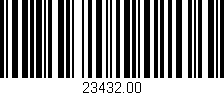 Código de barras (EAN, GTIN, SKU, ISBN): '23432.00'