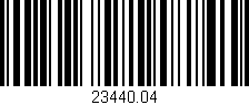 Código de barras (EAN, GTIN, SKU, ISBN): '23440.04'