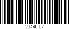 Código de barras (EAN, GTIN, SKU, ISBN): '23440.07'