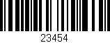 Código de barras (EAN, GTIN, SKU, ISBN): '23454'