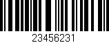 Código de barras (EAN, GTIN, SKU, ISBN): '23456231'