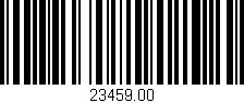Código de barras (EAN, GTIN, SKU, ISBN): '23459.00'