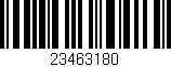Código de barras (EAN, GTIN, SKU, ISBN): '23463180'