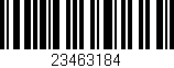 Código de barras (EAN, GTIN, SKU, ISBN): '23463184'