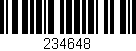 Código de barras (EAN, GTIN, SKU, ISBN): '234648'