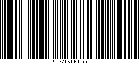 Código de barras (EAN, GTIN, SKU, ISBN): '23467.051.501-m'