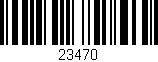 Código de barras (EAN, GTIN, SKU, ISBN): '23470'