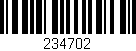 Código de barras (EAN, GTIN, SKU, ISBN): '234702'