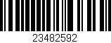 Código de barras (EAN, GTIN, SKU, ISBN): '23482592'