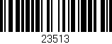 Código de barras (EAN, GTIN, SKU, ISBN): '23513'