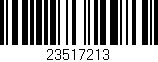 Código de barras (EAN, GTIN, SKU, ISBN): '23517213'